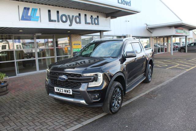 Ford Ranger 2.0 TD EcoBlue Wildtrak Auto 4WD Euro 6 (s/s) 4dr Pickup Diesel Black