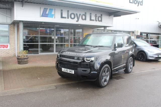 Land Rover Defender 90 3.0 D350 MHEV X-Dynamic HSE Hard Top SUV Auto 4WD SWB Euro 6 (s/s) 3dr SUV Diesel Black