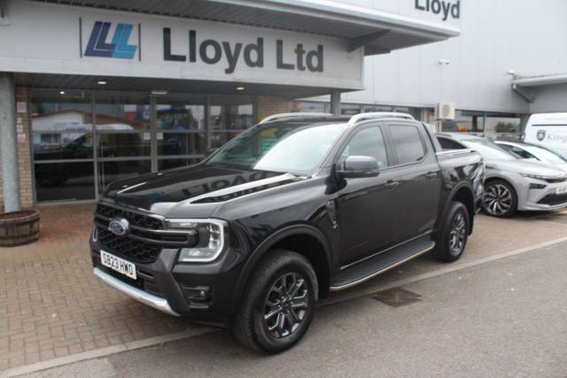 Ford Ranger 2.0 TD EcoBlue Wildtrak Auto 4WD Euro 6 (s/s) 4dr Pickup Diesel Black