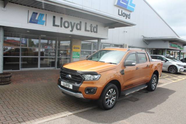 Ford Ranger 2.0 EcoBlue Wildtrak Auto 4WD Euro 6 (s/s) 4dr Pickup Diesel Orange