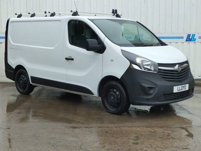 Vauxhall Vivaro 2700 1.6CDTI 120PS H1 Van Panel Van Diesel White