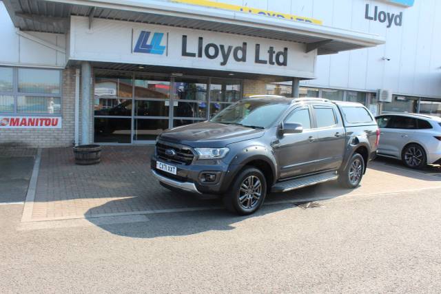 Ford Ranger 2.0 EcoBlue Wildtrak Auto 4WD Euro 6 (s/s) 4dr Pickup Diesel Grey